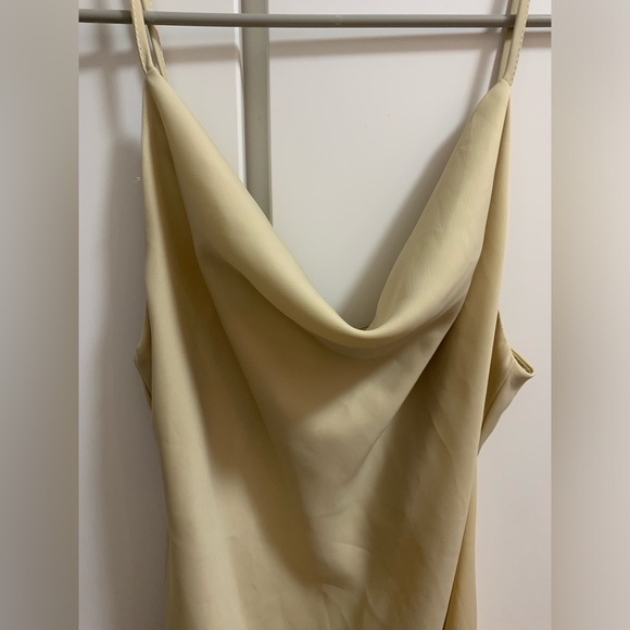 Urban Outfitters Champagne Slip Dress - Picture 2 of 8